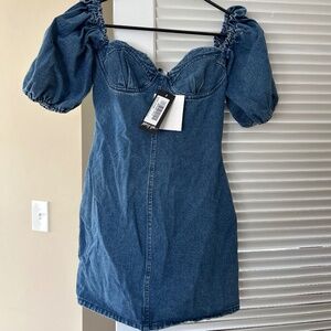 Denim dress